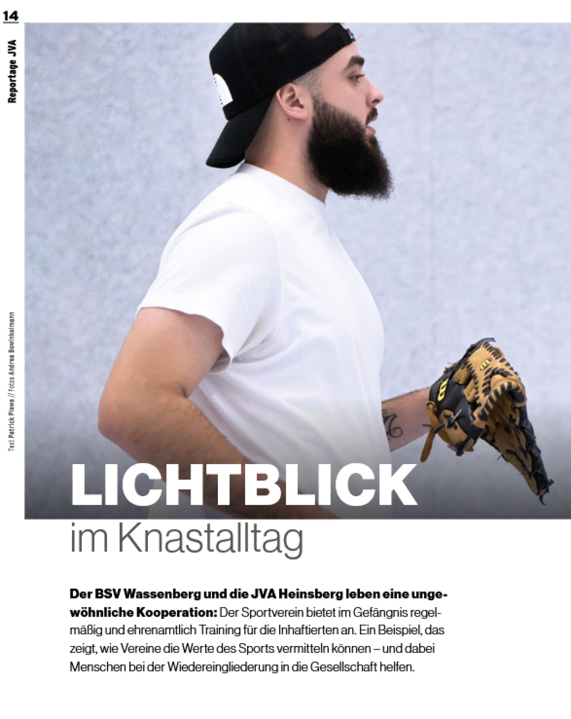 Reportage BSV Wassenberg - JVA Heinsberg im "Wir im Sport"