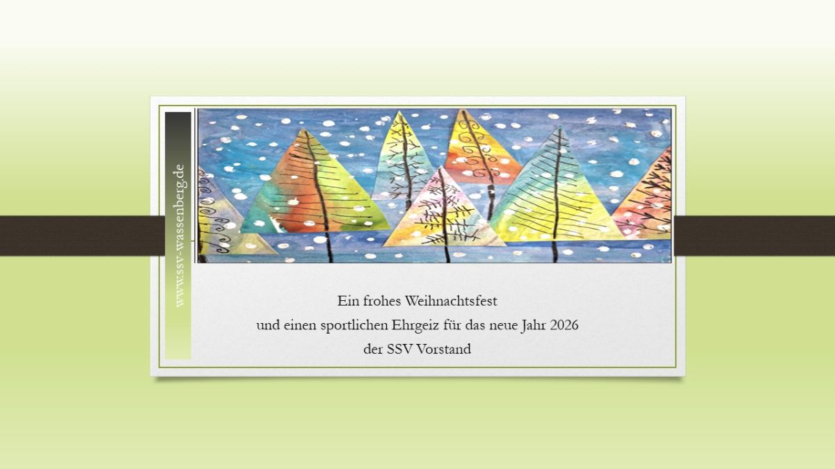 Weihnachtsgruß - Neujahrsgruß