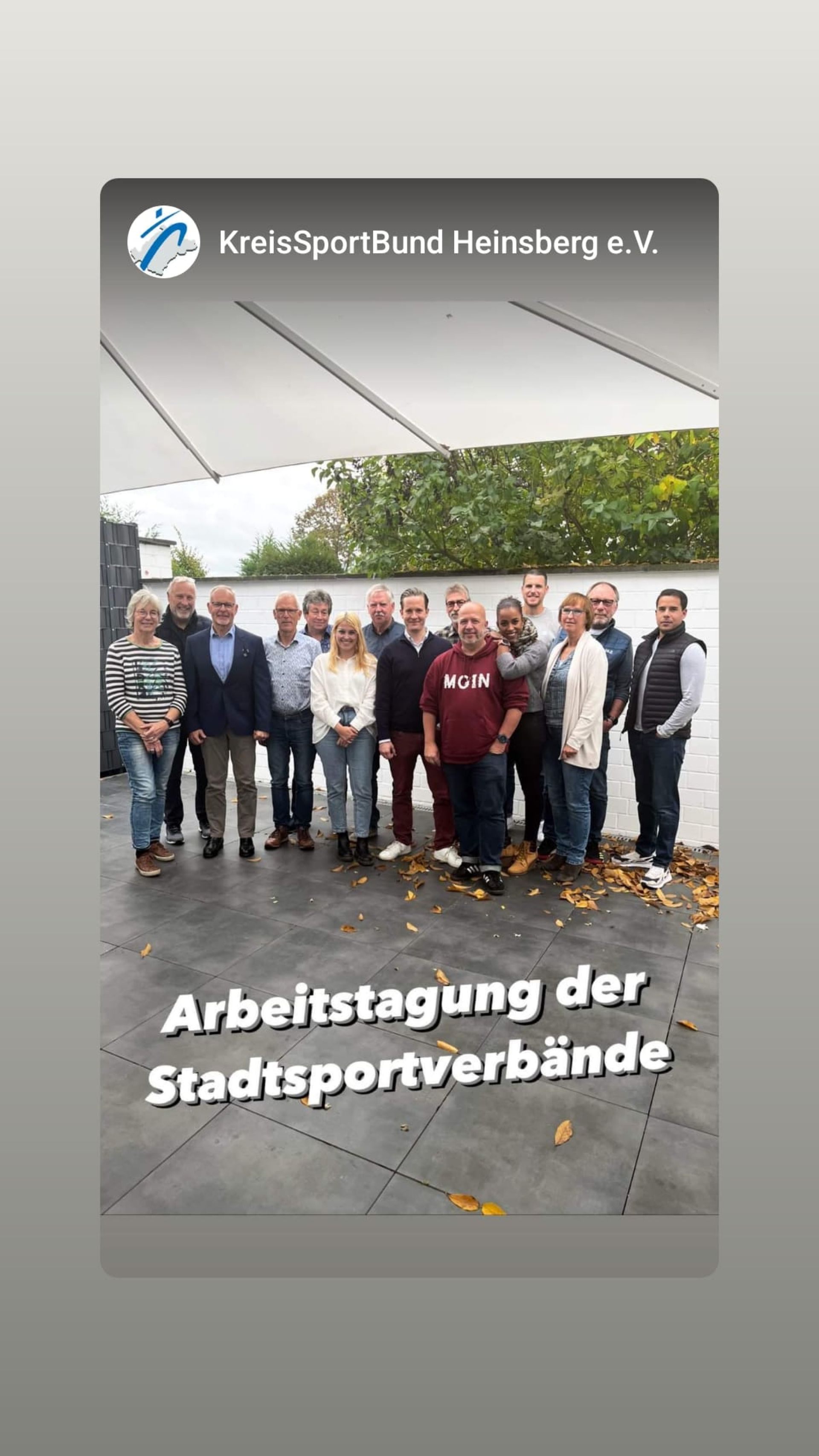 SSV beim KSB Tagung der Stadtsportverbände