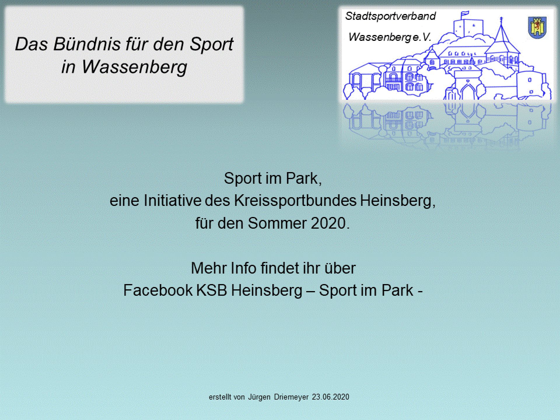 Sport im Park 2020