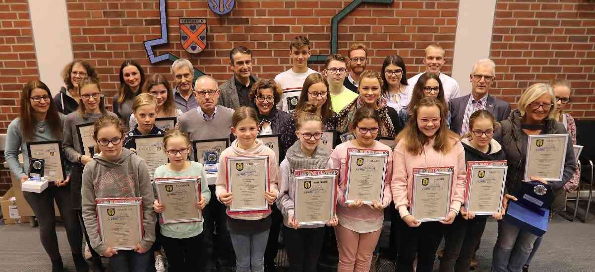 Überregional erfolgreiche Sportler werden geehrt